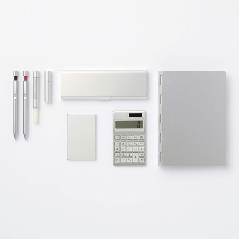 MUJI علبة قلم ألمنيوم من موجي - Image 2